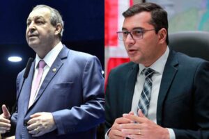 Gráfico da pesquisa Real Time Big Data com rejeição dos pré-candidatos ao governo do Amazonas em 2026.