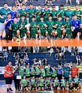 Atletas do Handebol Urucará celebram título no Amazonense Infantil de Handebol