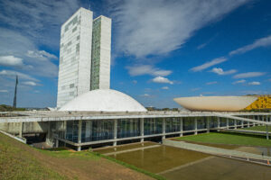 Congresso Nacional em Brasília, onde é discutido o PL da Dosimetria sobre redução de penas