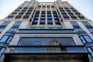 Fachada de prédio do Banco Master, ligado à Will Financeira, após liquidação extrajudicial decretada pelo Banco Central.