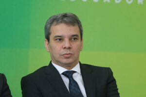 Wellington Lima e Silva, novo ministro da Justiça e Segurança Pública, durante evento oficial em Brasília.