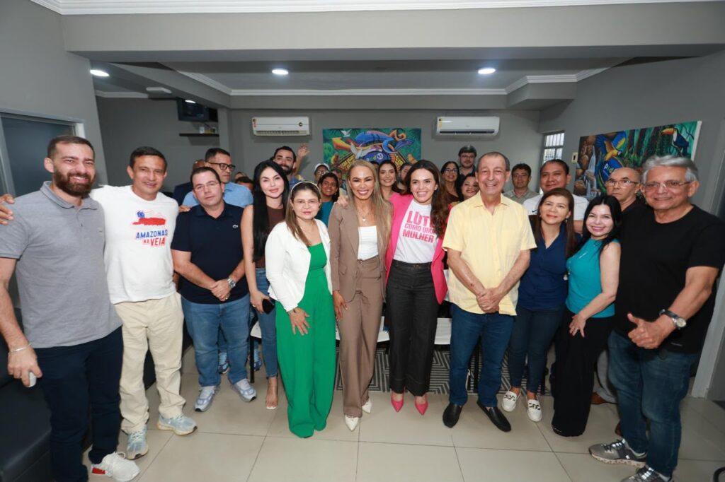 Omar Aziz reúne pré-candidatos do PSD em Manaus durante encontro para apresentação do Programa de Estado.