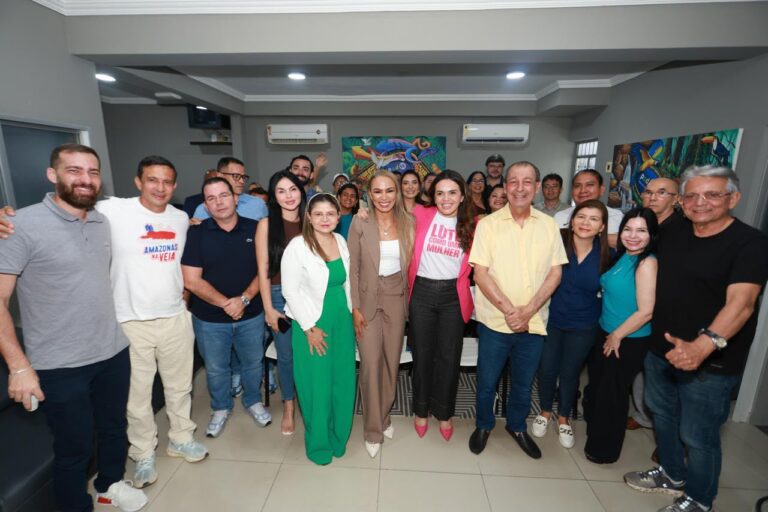 Omar Aziz reúne pré-candidatos do PSD em Manaus durante encontro para apresentação do Programa de Estado.