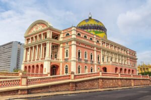 Teatro Amazonas em Manaus, candidato à lista de Patrimônio Mundial da Unesco.