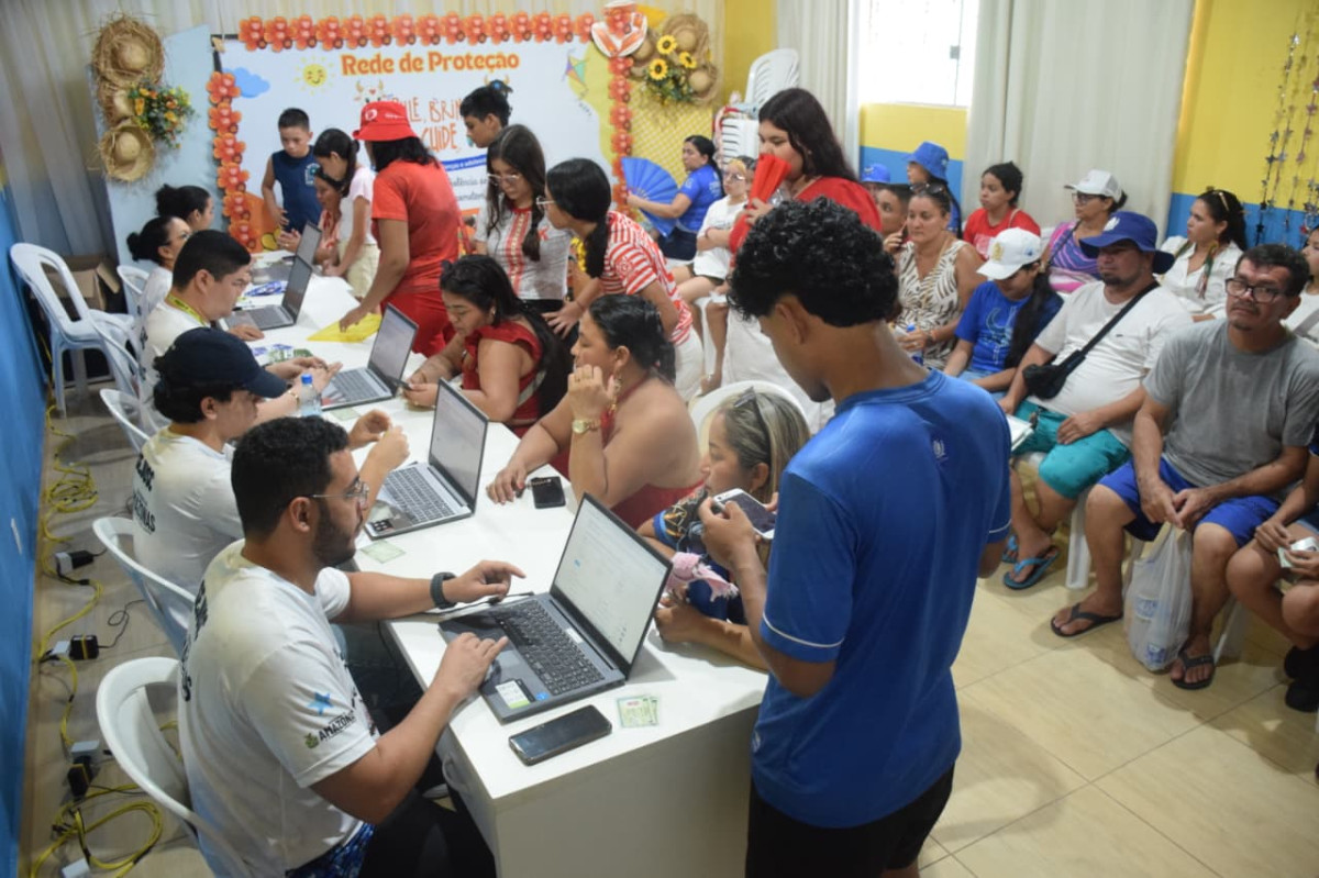 Atendimento da Rede de Proteção durante o Festival de Parintins 2026