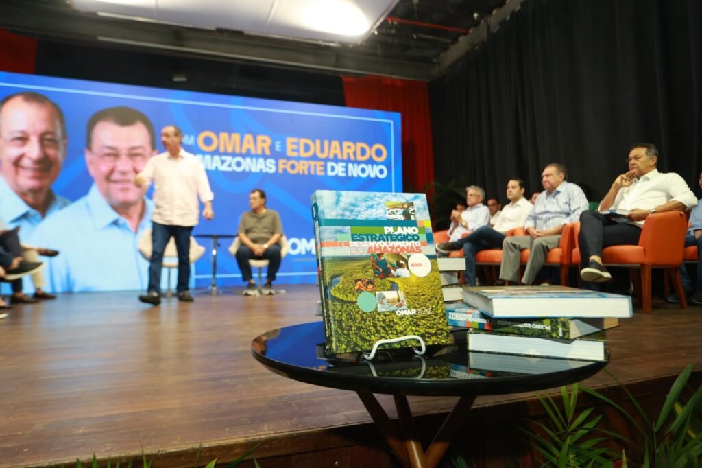 Plano Estratégico de Desenvolvimento do Amazonas durante apresentação de propostas de Omar Aziz.