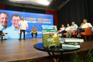 Plano Estratégico de Desenvolvimento do Amazonas durante apresentação de propostas de Omar Aziz.
