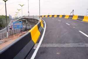 Alça superior do complexo viário Passarão na avenida Coronel Teixeira