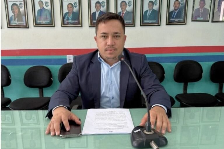 Vereador de Alvarães Edgar Litaiff Mendes Júnior, conhecido como Edgarzinho