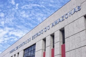 Fachada do Tribunal de Contas do Amazonas em Manaus