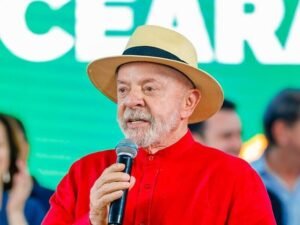Presidente Lula durante discurso